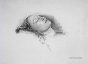 Rafael Pintura Art%C3%ADstica - Estudio para Ofelia prerrafaelita John Everett Millais